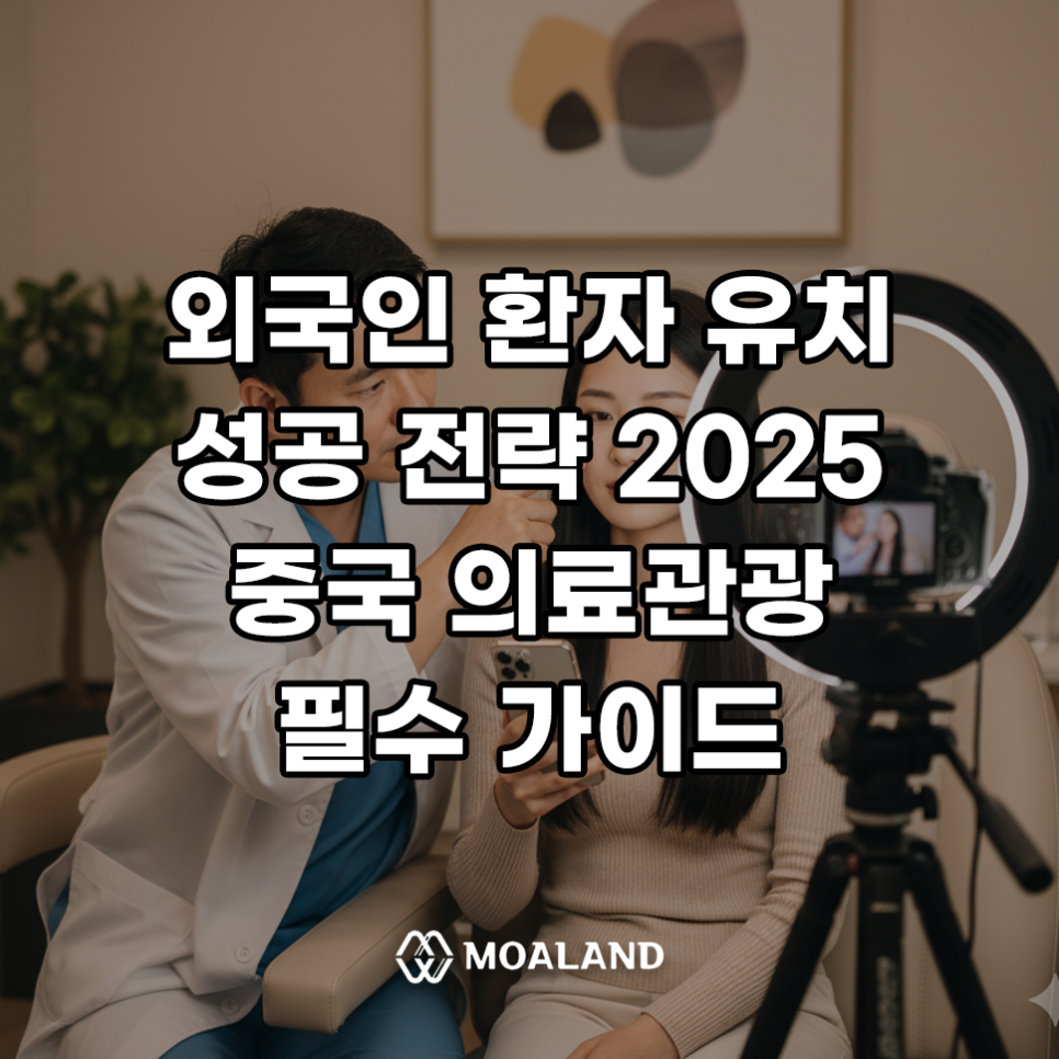 외국인 환자 유치 성공 전략, 중국 의료관광 필수 가이드