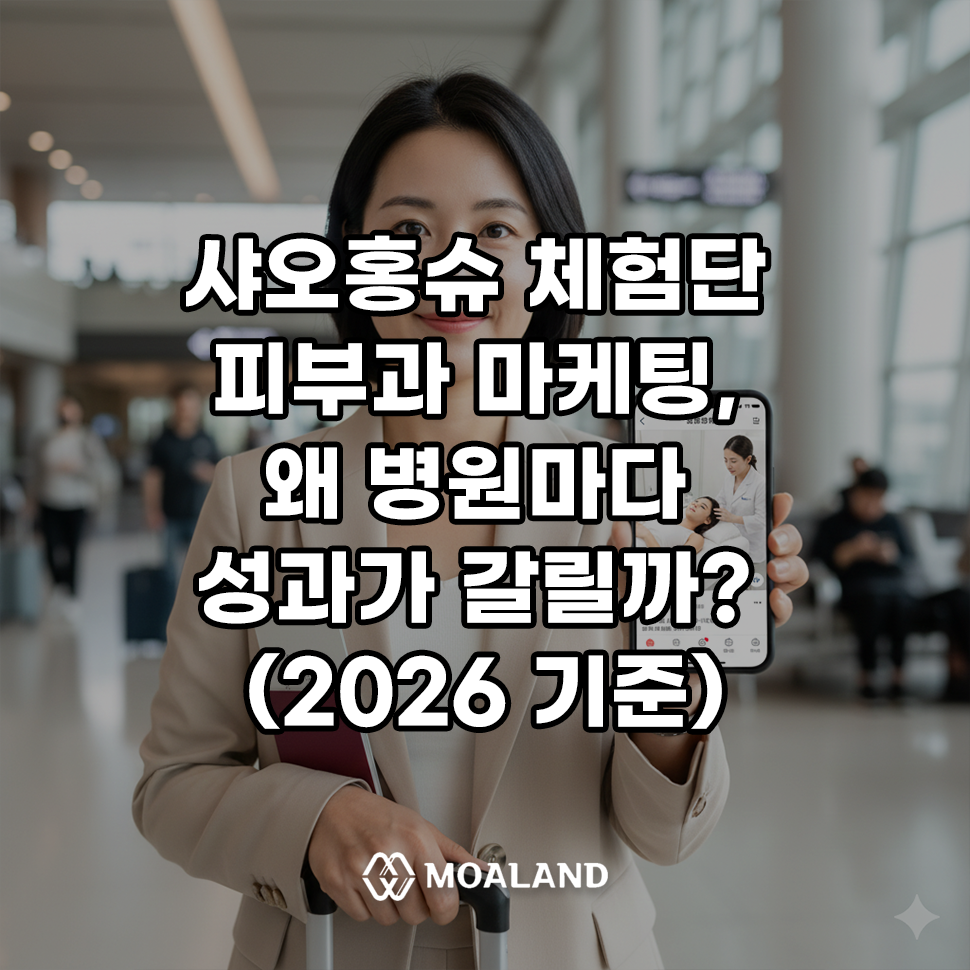 샤오홍슈 체험단 피부과 마케팅, 왜 병원마다 성과가 갈릴까? (2026 기준)
